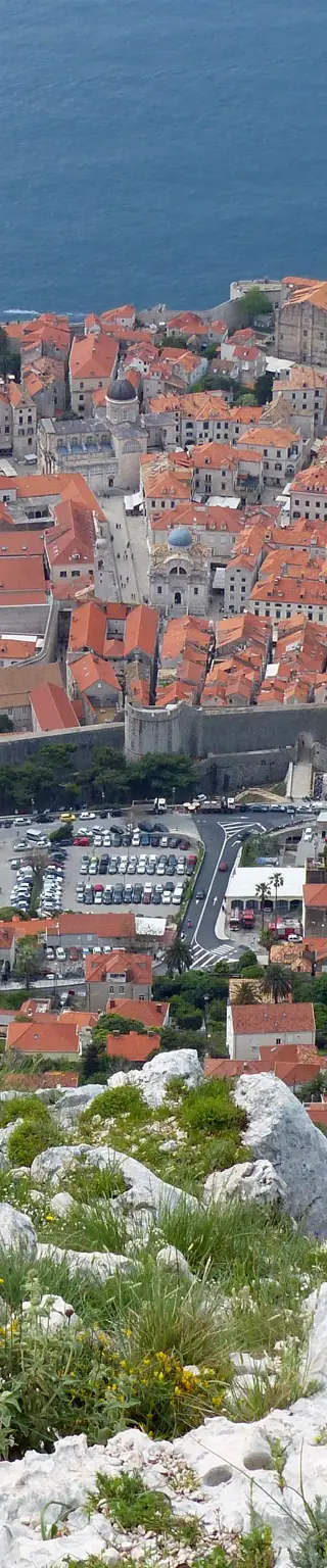 Blicke auf das schöne Dubrovnik